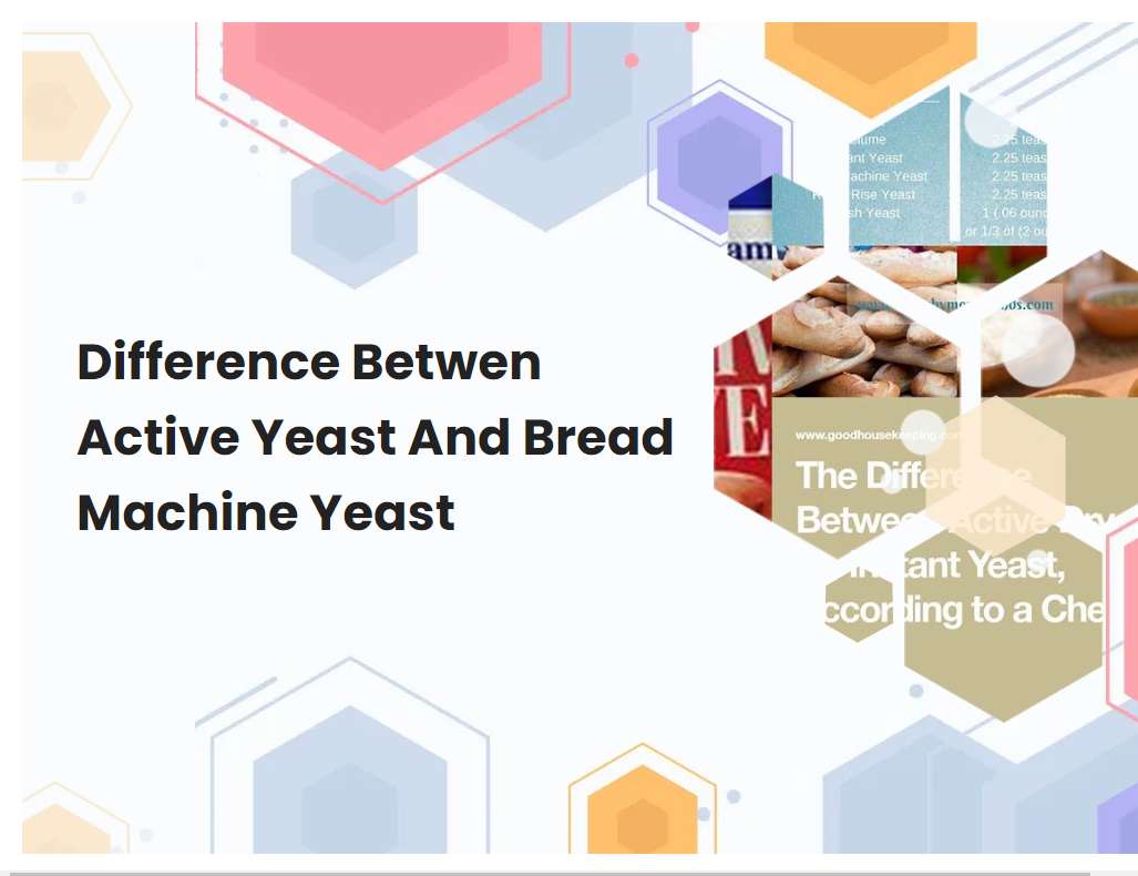 Difference Betwen Active Yeast And Bread Machine Yeast