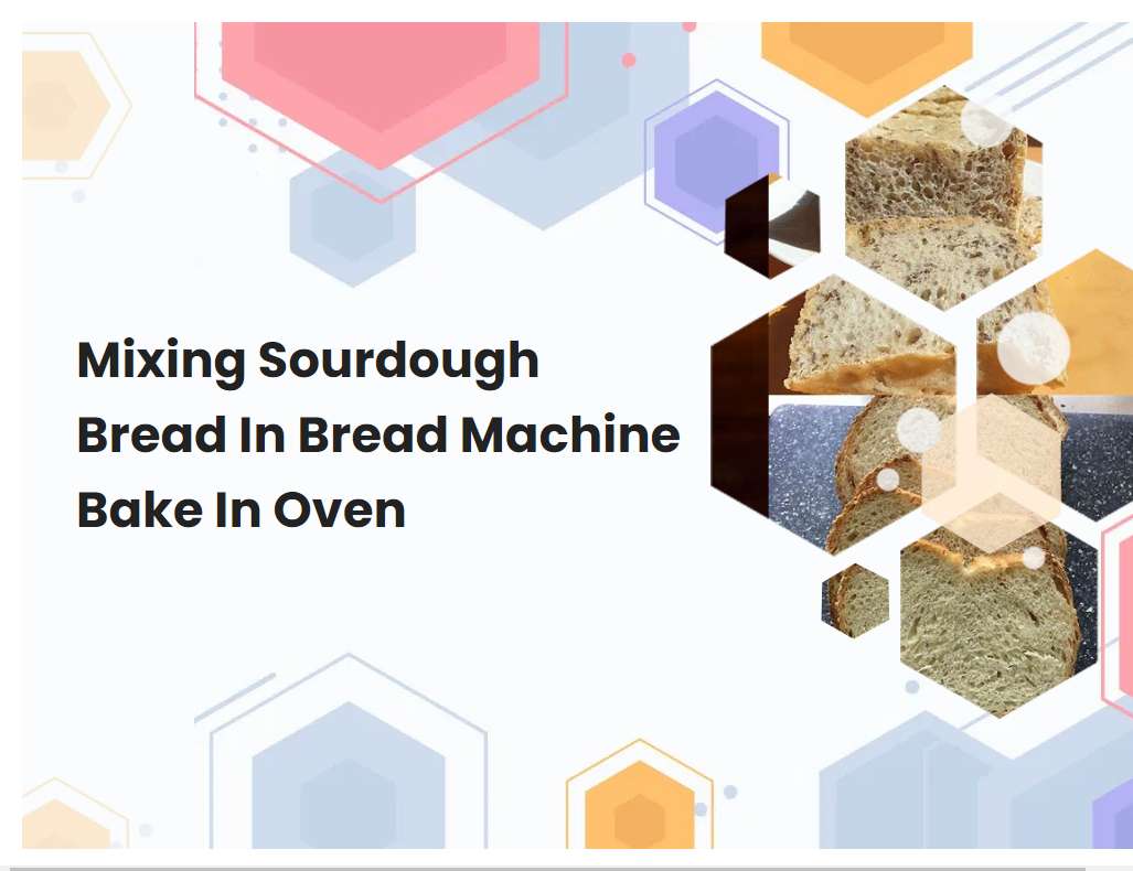 Mixing Sourdough Bread In Bread Machine Bake In Oven