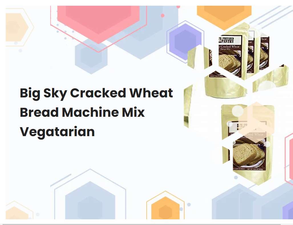 Big Sky Cracked Wheat Bread Machine Mix Vegatarian