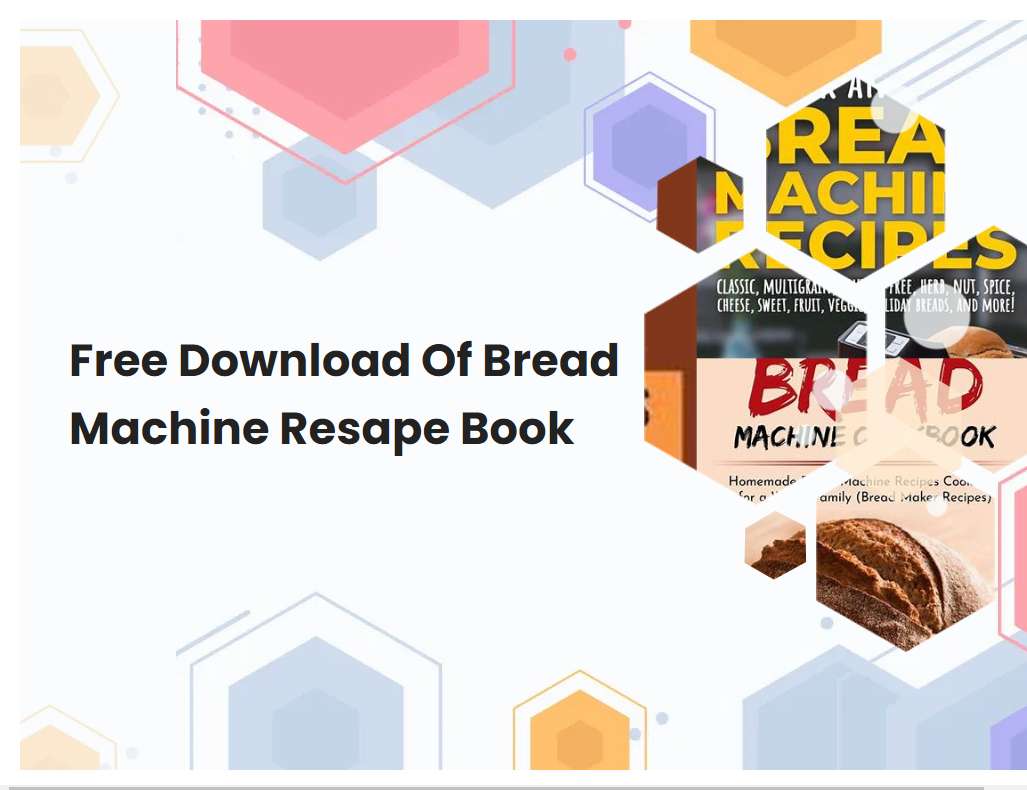 Free Download Of Bread Machine Resape Book
