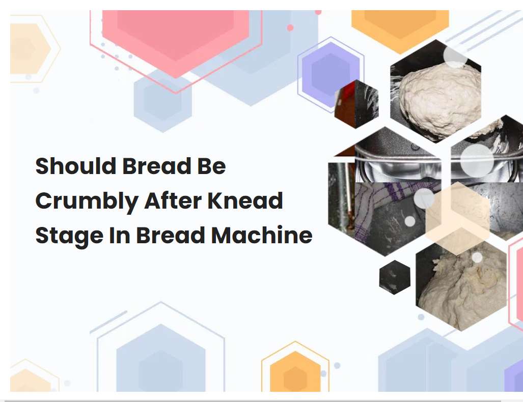 Should Bread Be Crumbly After Knead Stage In Bread Machine
