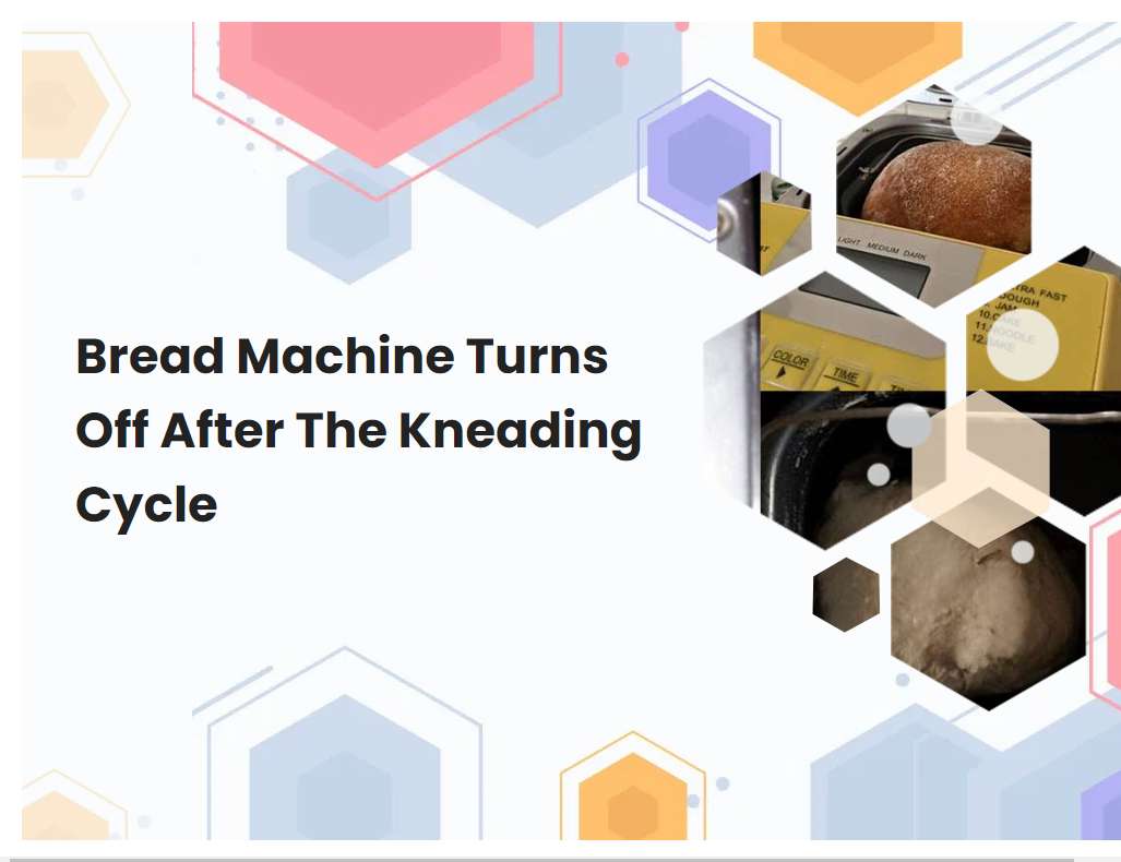 Bread Machine Turns Off After The Kneading Cycle