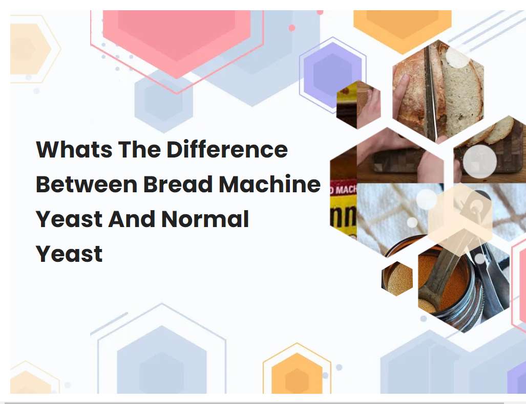 Whats The Difference Between Bread Machine Yeast And Normal Yeast