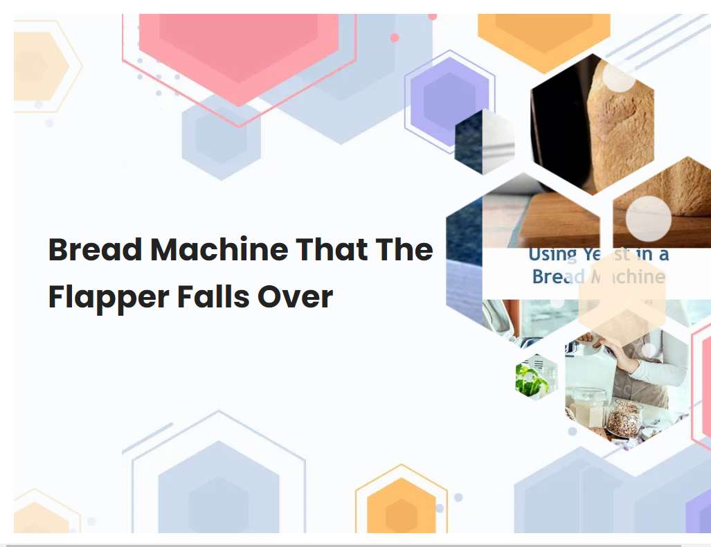 Bread Machine That The Flapper Falls Over