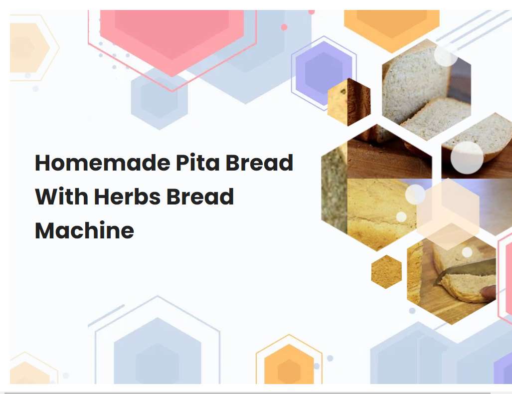 Homemade Pita Bread With Herbs Bread Machine