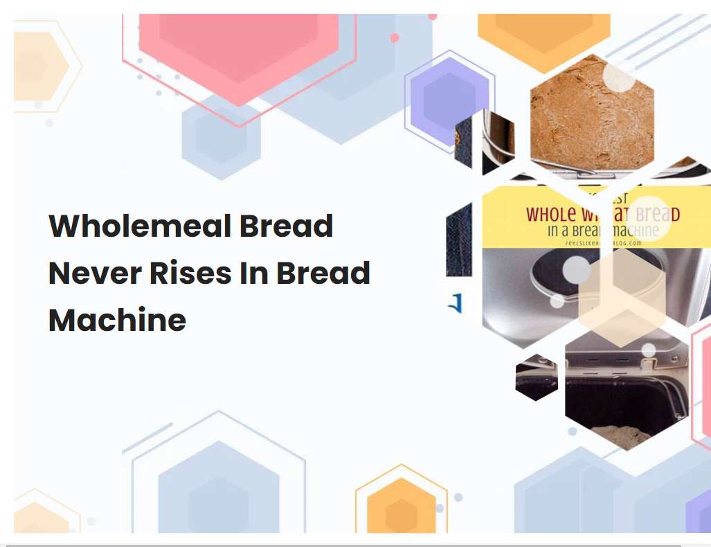 Wholemeal Bread Never Rises In Bread Machine