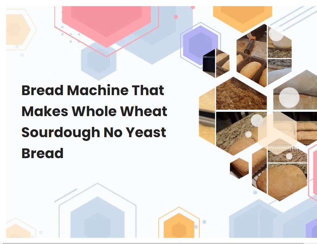 Bread Machine That Makes Whole Wheat Sourdough No Yeast Bread